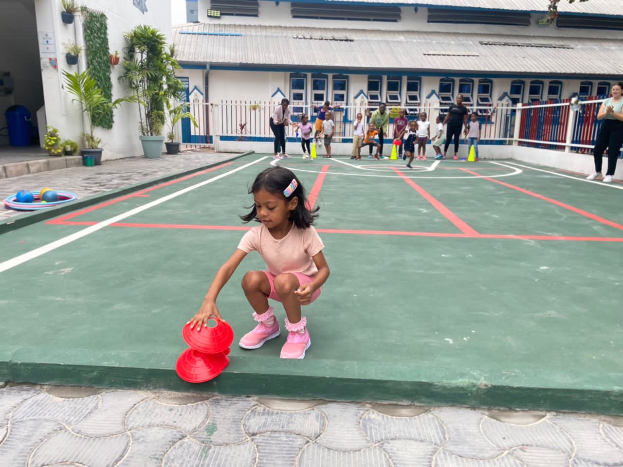 David's Academy outdoor play