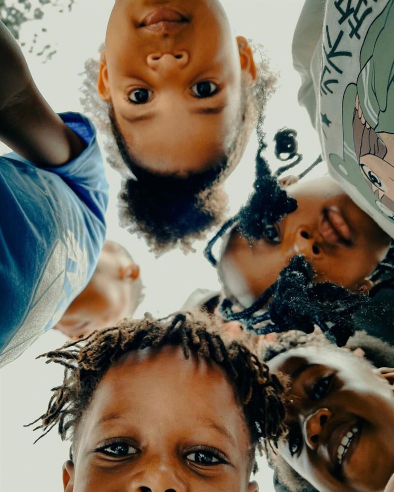 David's Academy students in class